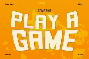 Turbozone Font Poster 6