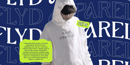 Amadi Blur Font Poster 5