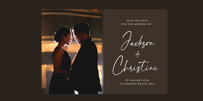 Calestina Font Poster 7