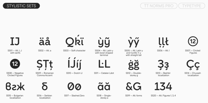 TT Norms Pro Font Poster 14