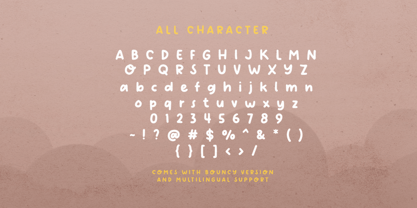 Wonder Clips Font Poster 8