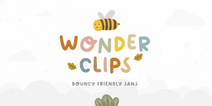 Wonder Clips Font Poster 1