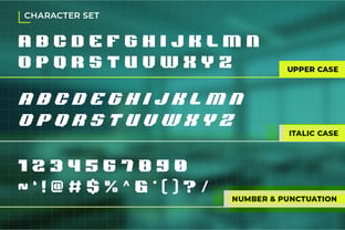 Tactics Font Poster 2
