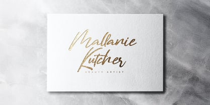 Marthina Font Poster 6