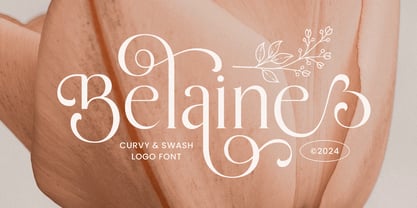 Belaine Font Poster 1