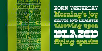 Rootzin Font Poster 3