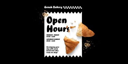 Runter Stories Font Poster 6