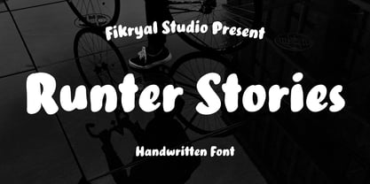 Runter Stories Font Poster 1