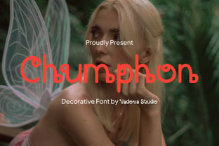 Chumphon Font Poster 1