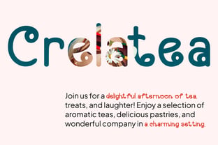 Chumphon Font Poster 4