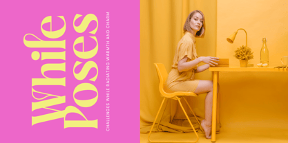 April Kaget Font Poster 7