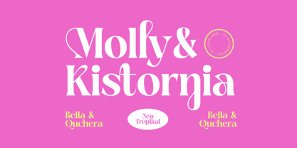 April Kaget Font Poster 5