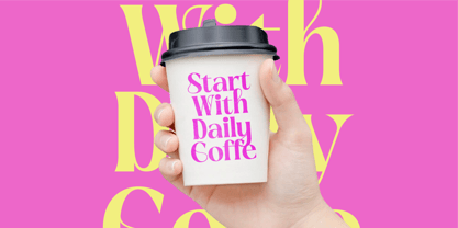 April Kaget Font Poster 3