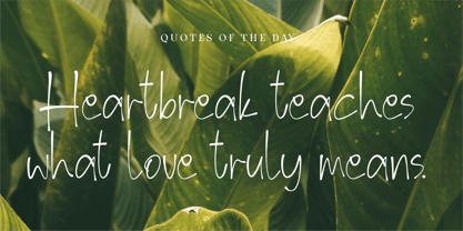 CF Skaley Hand Font Poster 5