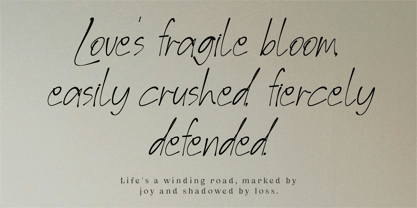 CF Skaley Hand Font Poster 2