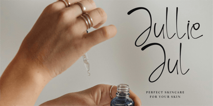 CF Skaley Hand Font Poster 9