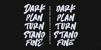 MC Destim Crine Font Poster 3
