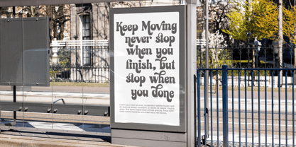 Authories Font Poster 10