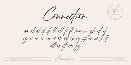 Browntone Font Poster 6