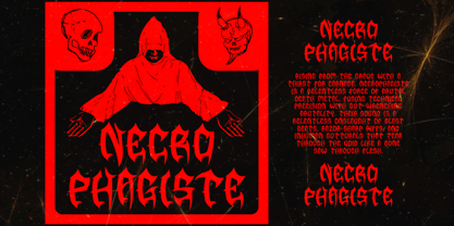 Rusty Gore Font Poster 3