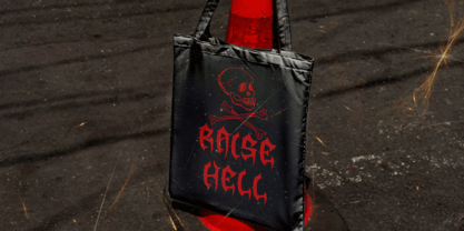 Rusty Gore Font Poster 4