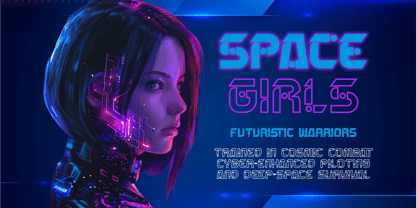 Modern Cosmo Font Poster 4