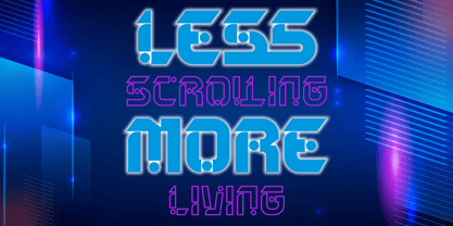 Modern Cosmo Font Poster 2
