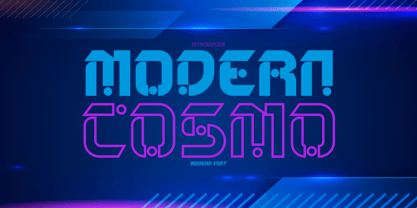 Modern Cosmo Font Poster 1