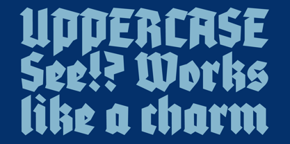 Adhesive Nr. Eight Font Poster 4