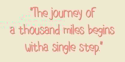 Laowai Font Poster 5