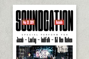 Sotice Font Poster 6