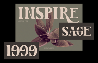 Vortise Font Poster 6