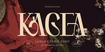 Kagea Font Poster 1