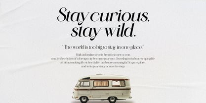 BD Serenity Font Poster 14