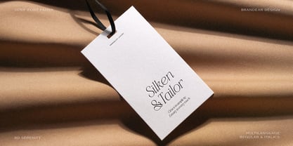 BD Serenity Font Poster 5