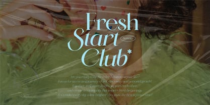 BD Serenity Font Poster 10