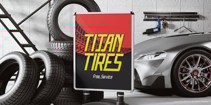 Apek Stage Font Poster 8