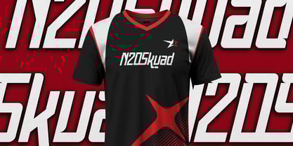 Apek Stage Font Poster 9