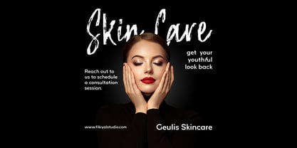 Herlines Font Poster 12