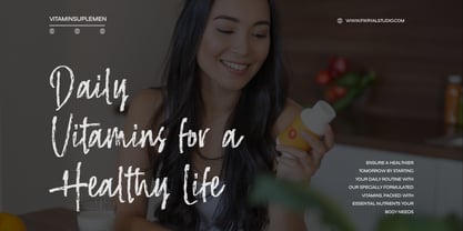 Herlines Font Poster 14