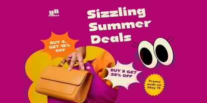 Beaech Font Poster 3