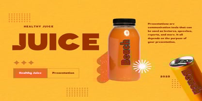 Beaech Font Poster 5