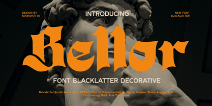 Bellor Font Poster 1