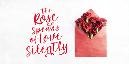 Maria Heart Font Poster 2