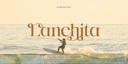 Lanchitas Font Poster 1