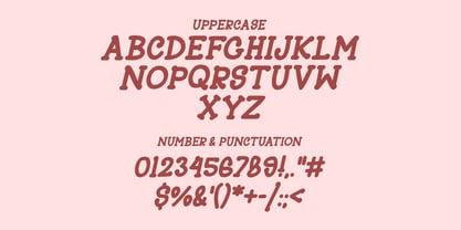 Dewberry Font Poster 8