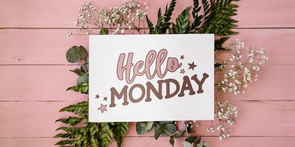 Dewberry Font Poster 6