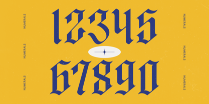 Bluster Elation Font Poster 13