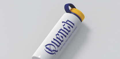 Bluster Elation Font Poster 10