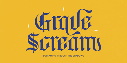 Bluster Elation Font Poster 11